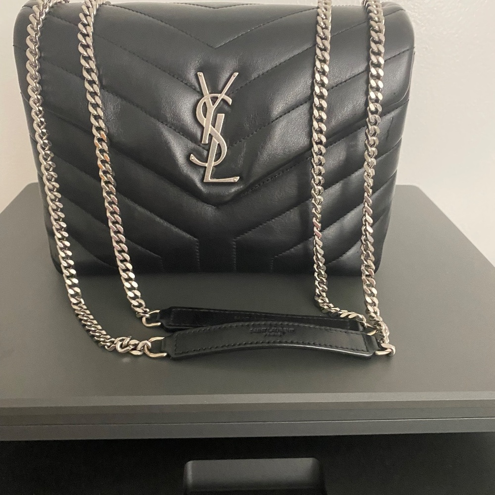 Saint Laurent Small Loulou Matelasse Leather Shoulder Bag